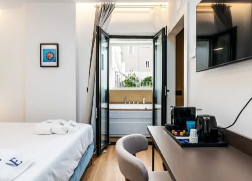 Panoramica Suite con Jacuzzi - Ermes Suite & Rooms, Bari - DomusCharme