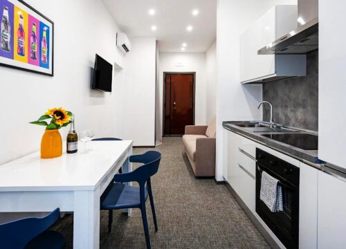 Cucina Zona Pranzo Appartamento - Ermes Argiro, Bari - DomusCharme